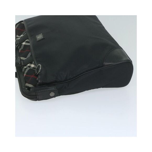Pre Loved Burberry Nylon Briefcase Classic Model Women Black Handbags - Picture 5 of 8